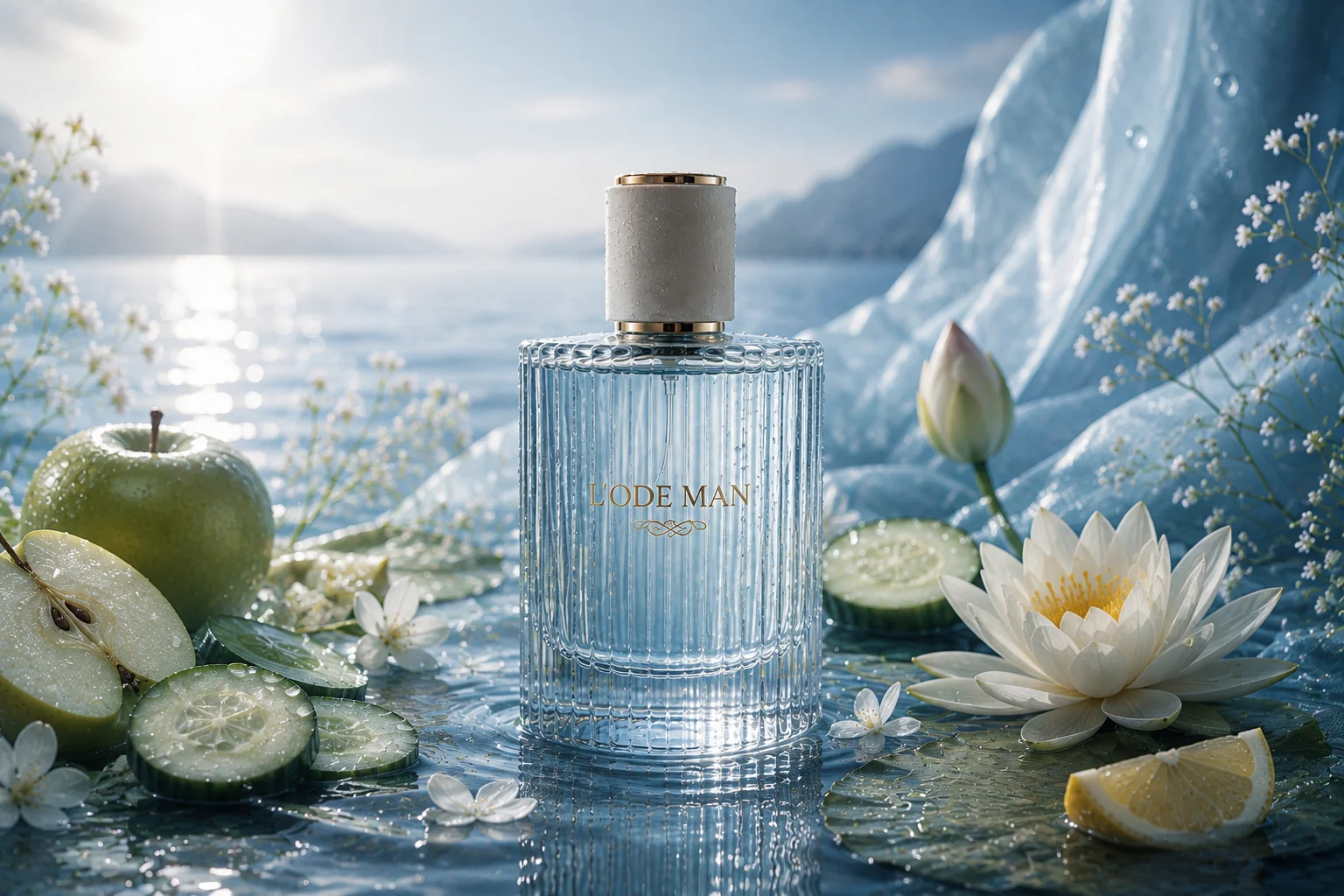 Serenity fragrance visual